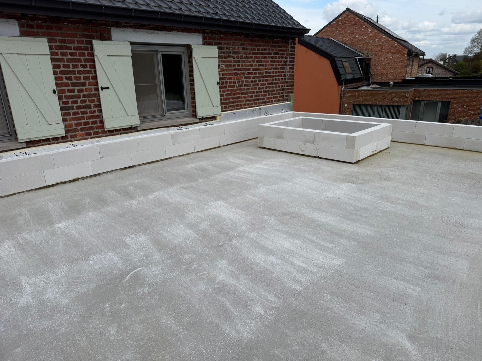 Nieuwbouw dak